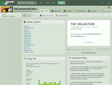 Tablet Screenshot of dacartoonistsclub.deviantart.com