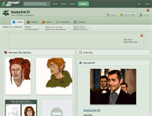 Tablet Screenshot of musta3nk3li.deviantart.com