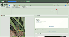 Desktop Screenshot of handes.deviantart.com