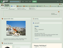 Tablet Screenshot of naeder.deviantart.com