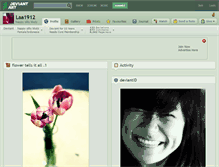Tablet Screenshot of laa1912.deviantart.com