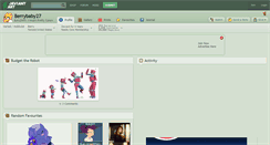 Desktop Screenshot of berrybaby27.deviantart.com