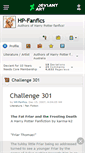 Mobile Screenshot of hp-fanfics.deviantart.com