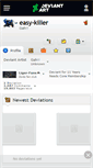 Mobile Screenshot of easy-killer.deviantart.com