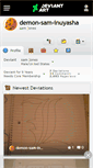Mobile Screenshot of demon-sam-inuyasha.deviantart.com