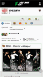 Mobile Screenshot of akazuno.deviantart.com