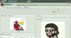Desktop Screenshot of comicmarvel.deviantart.com