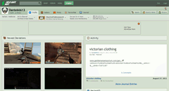 Desktop Screenshot of dante66613.deviantart.com