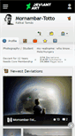 Mobile Screenshot of mornambar-totto.deviantart.com