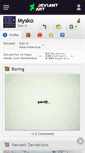 Mobile Screenshot of mysko.deviantart.com