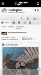 Mobile Screenshot of deathglare.deviantart.com