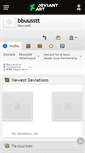 Mobile Screenshot of bbuusstt.deviantart.com