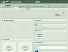 Tablet Screenshot of bbuusstt.deviantart.com
