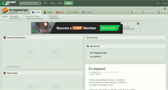 Desktop Screenshot of en-espanol-plz.deviantart.com