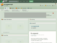 Tablet Screenshot of en-espanol-plz.deviantart.com