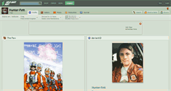 Desktop Screenshot of hunter-fett.deviantart.com