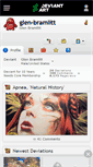 Mobile Screenshot of glen-bramlitt.deviantart.com