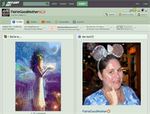 Tablet Screenshot of fairiegoodmother.deviantart.com