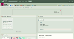 Desktop Screenshot of dlfa.deviantart.com