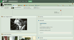 Desktop Screenshot of ingrid-fabiola.deviantart.com