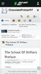 Mobile Screenshot of chocolatepretzel97.deviantart.com