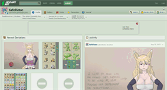 Desktop Screenshot of kafeiketon.deviantart.com