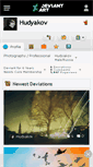 Mobile Screenshot of hudyakov.deviantart.com