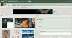 Desktop Screenshot of 1xt.deviantart.com
