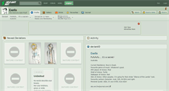 Desktop Screenshot of exelix.deviantart.com