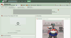 Desktop Screenshot of crimson-exe.deviantart.com
