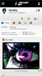 Mobile Screenshot of gunkly.deviantart.com