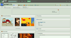 Desktop Screenshot of jacobsgirl1134.deviantart.com