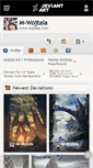 Mobile Screenshot of m-wojtala.deviantart.com