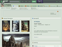 Tablet Screenshot of m-wojtala.deviantart.com