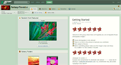 Desktop Screenshot of fantasy-flowers.deviantart.com