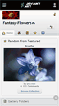 Mobile Screenshot of fantasy-flowers.deviantart.com