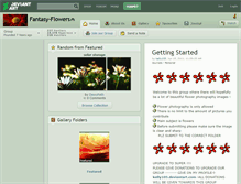Tablet Screenshot of fantasy-flowers.deviantart.com