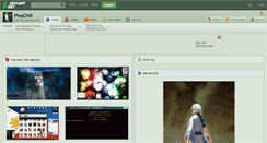 Desktop Screenshot of pinachill.deviantart.com