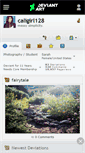 Mobile Screenshot of caligirl128.deviantart.com