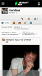 Mobile Screenshot of mandaaa.deviantart.com