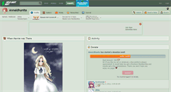 Desktop Screenshot of annaidhunita.deviantart.com