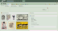 Desktop Screenshot of fer-fer.deviantart.com