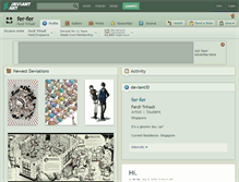 Tablet Screenshot of fer-fer.deviantart.com