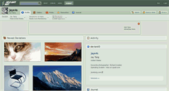 Desktop Screenshot of jaye4s.deviantart.com