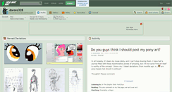 Desktop Screenshot of dororo328.deviantart.com