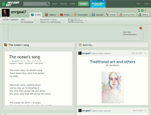 Tablet Screenshot of amrgalal7.deviantart.com