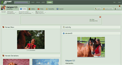 Desktop Screenshot of kalypso123.deviantart.com
