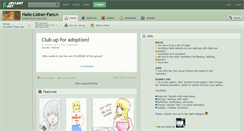 Desktop Screenshot of halle-lidner-fans.deviantart.com