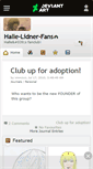 Mobile Screenshot of halle-lidner-fans.deviantart.com