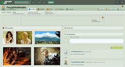Desktop Screenshot of freyjashieldmaiden.deviantart.com